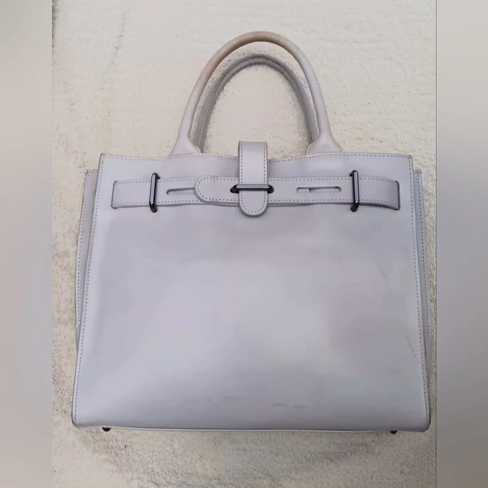 FURLA Greta Satchel Gray/Lavender - Picture 4 of 8